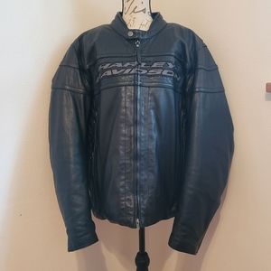 Harley-Davidson Heavy Genuine Leather Jacket / Coat, Men's XL